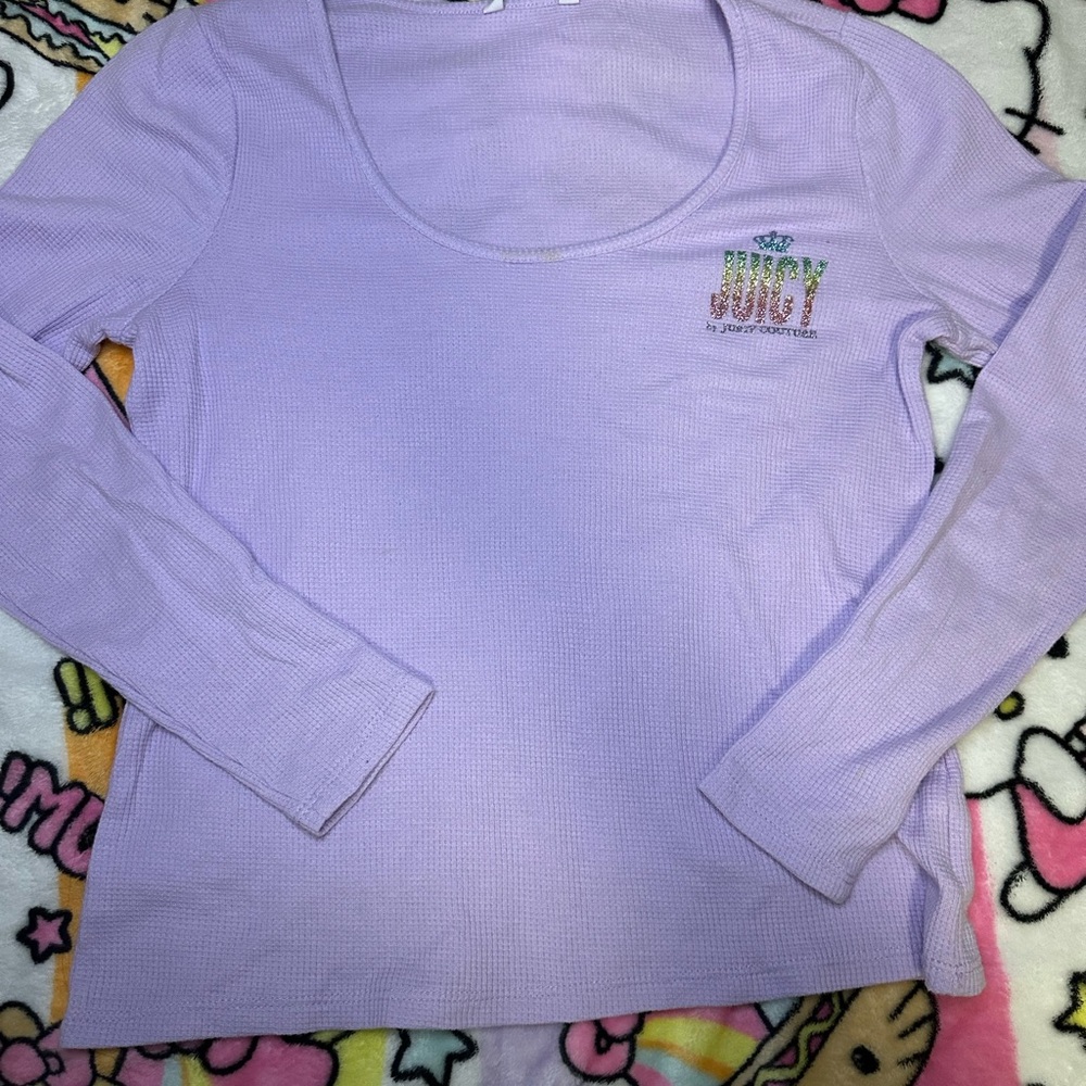 Juicy Couture Kids Lilac Long Sleeve Tee